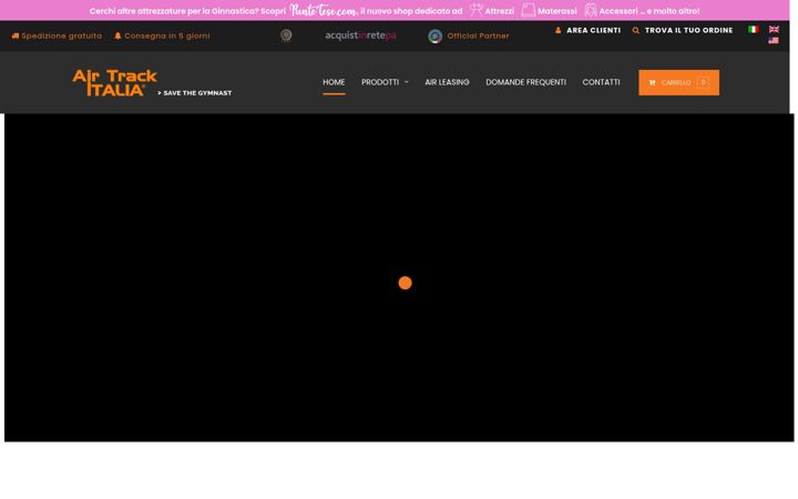 Captura de pantalla de airtrackitalia.com
