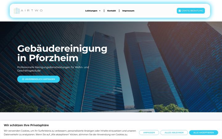 Screenshot of airtwo-cs.de