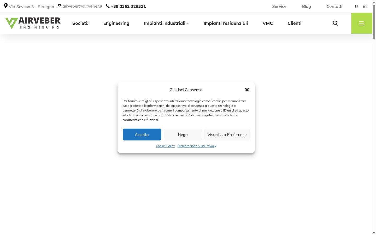 Screenshot van de toestemmingsbanner zoals getoond vóór enige interactie