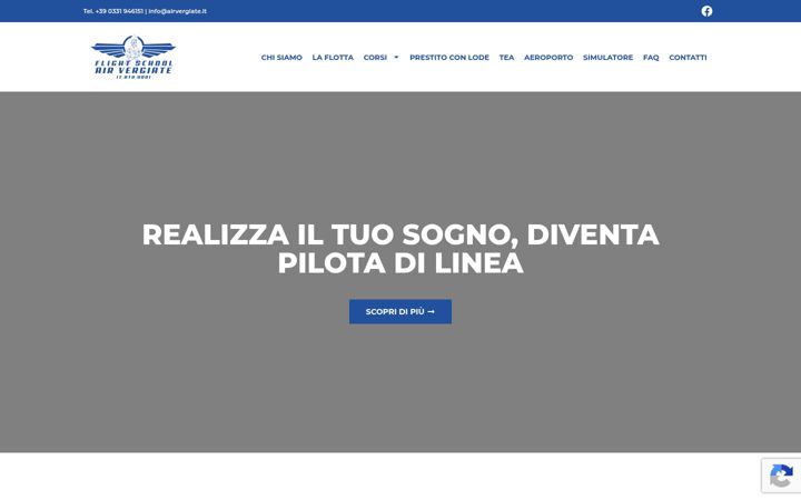 Screenshot of airvergiate.it