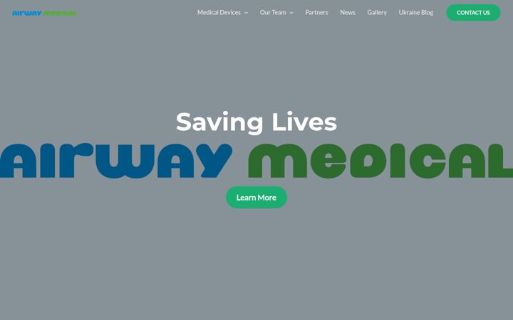 Screenshot of airwaymedical.net
