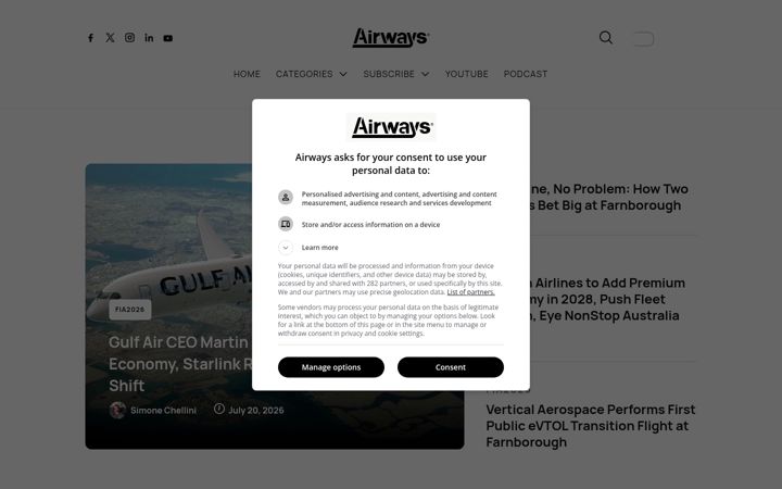 Screenshot of airwaysmag.com