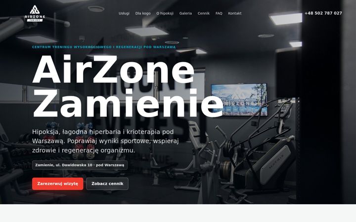 Screenshot of airzone-zamienie.pl