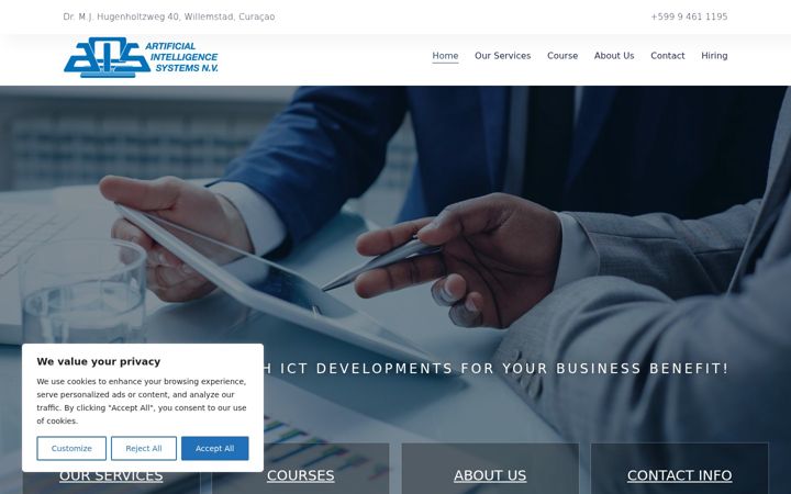 Screenshot του ais-cur.com