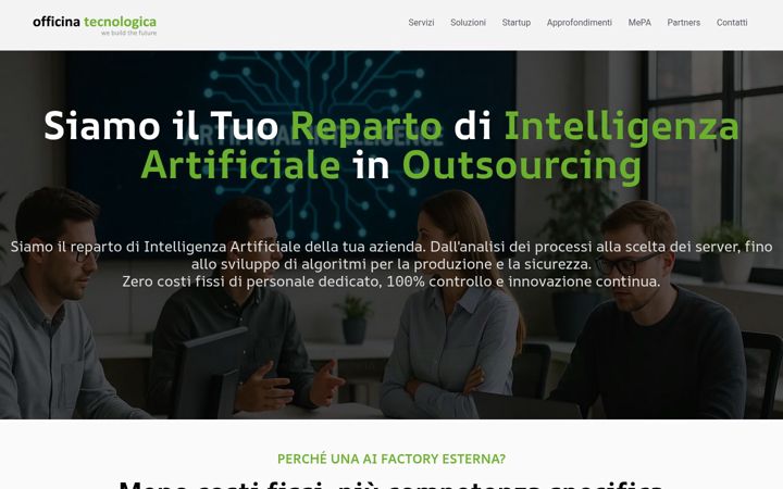 Screenshot of aisaac.it