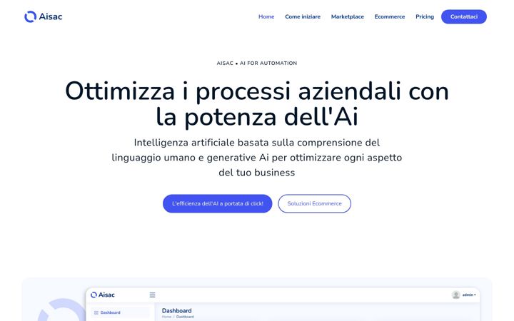 Captura de ecrã de aisac.io
