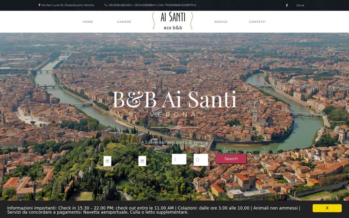 Screenshot of aisanti.it