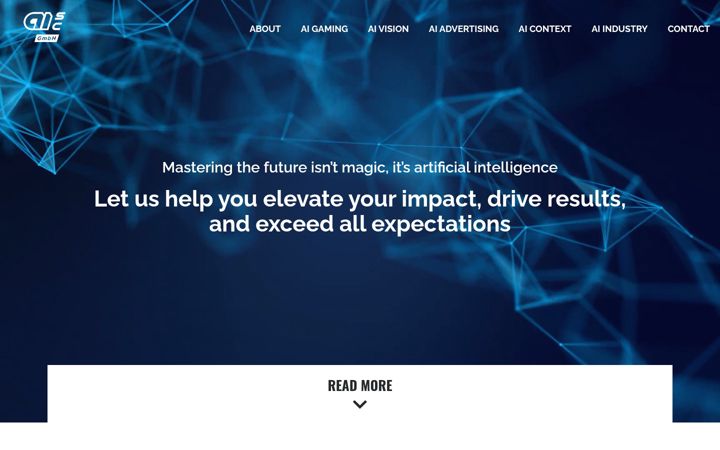 Screenshot of aisc.digital