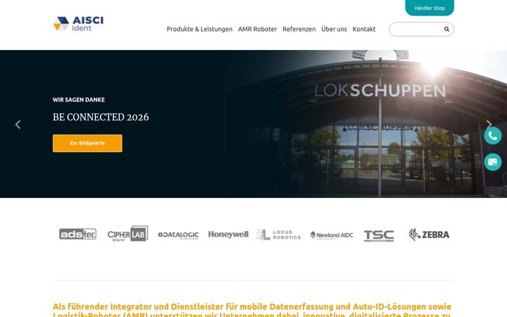 Screenshot of aisci.de
