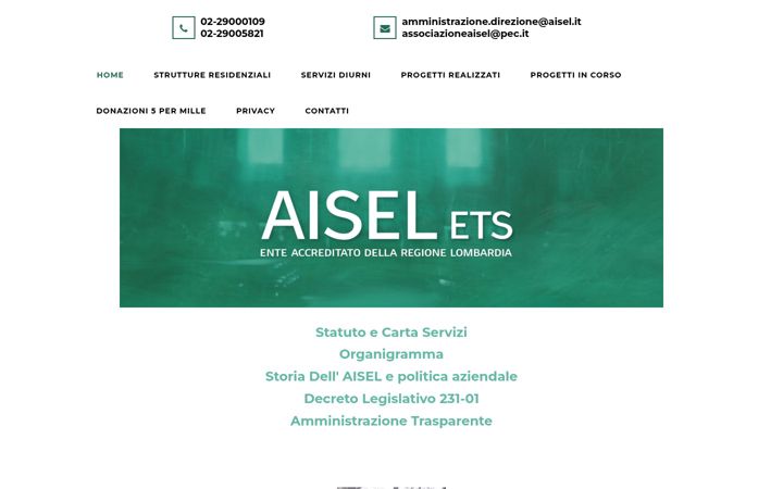 Screenshot of aisel.it