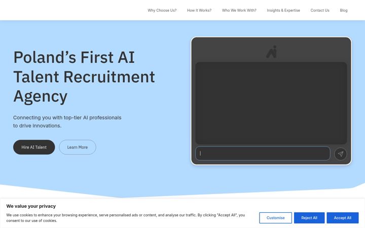 Screenshot of aiselecta.com