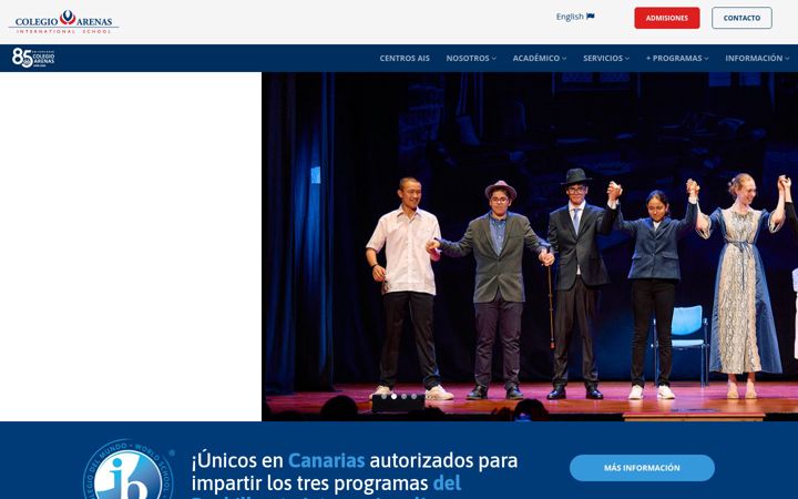 Screenshot of aisgrancanaria.com