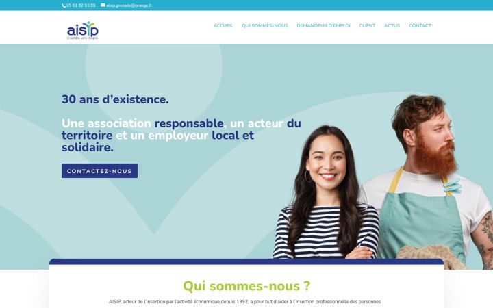 Screenshot ta' aisip-grenade.fr