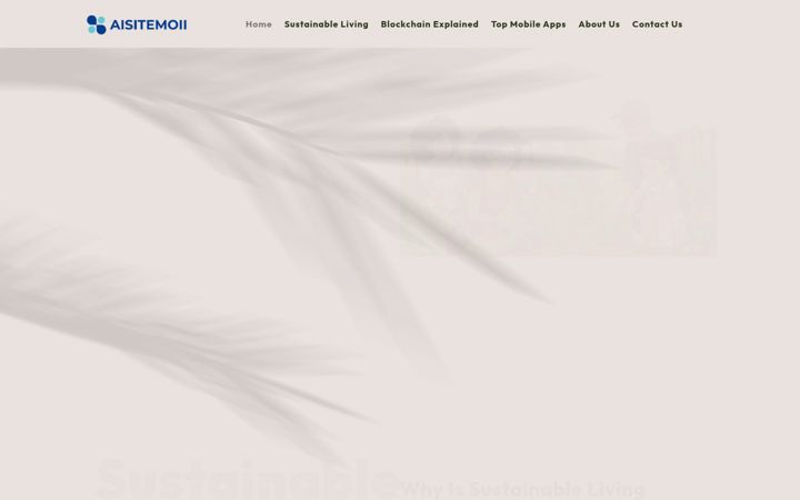 Screenshot di aisitemoii.com