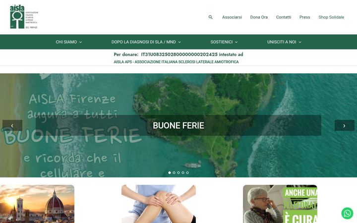 Screenshot of aislafirenze.it