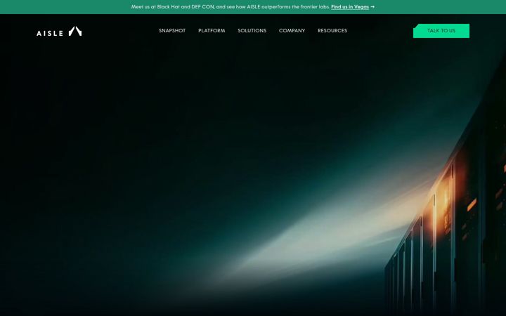 Screenshot of aisle.com
