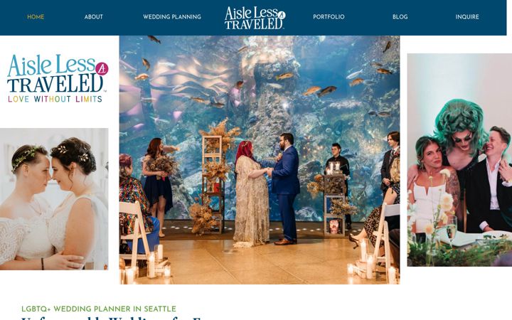 Screenshot ta' aislelesstraveled.com