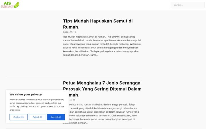 Screenshot of aislimau.com