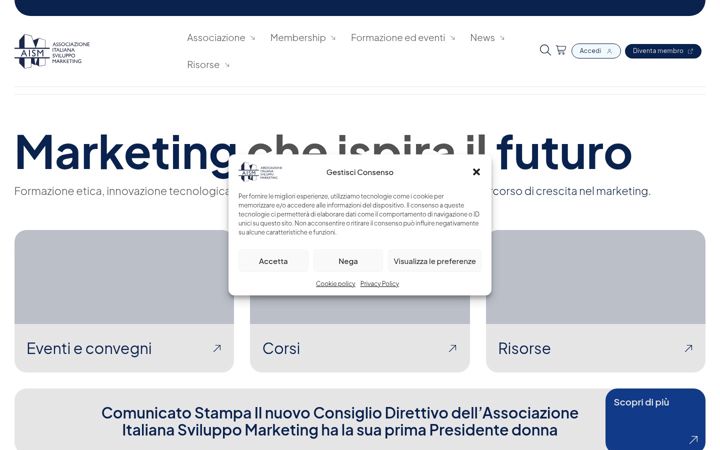 Screenshot of aism.org