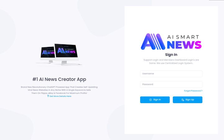 Screenshot of aismartnews.net