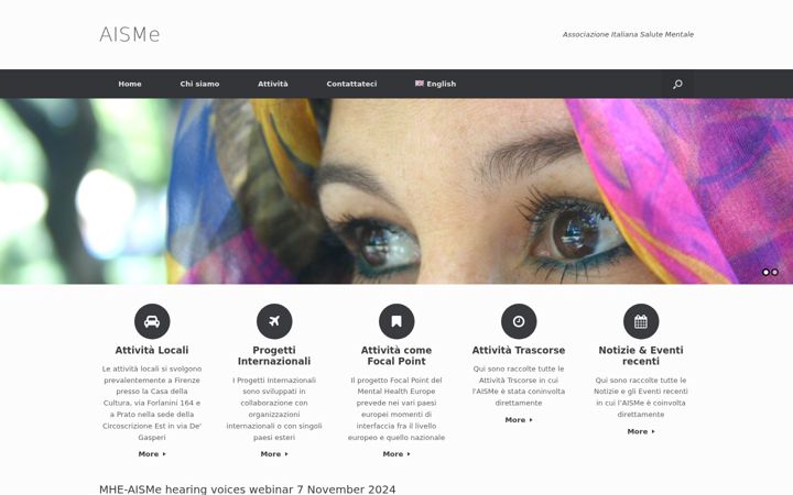 Screenshot of aisme.info