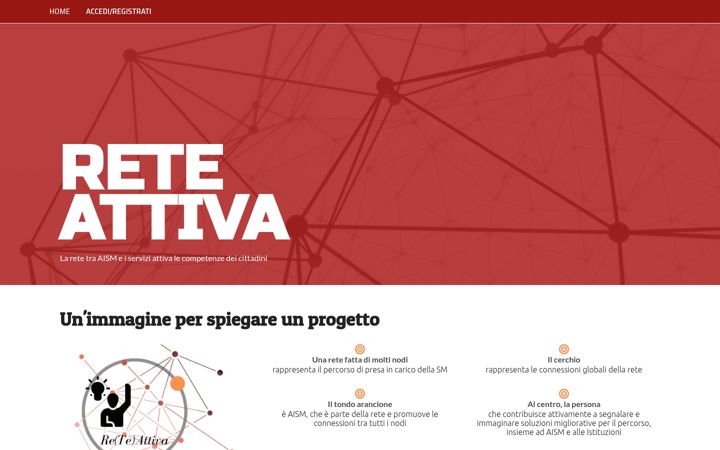 Screenshot of aismreteattiva.it