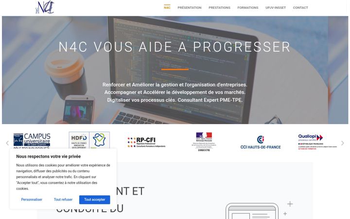 Screenshot of aisne4c.com