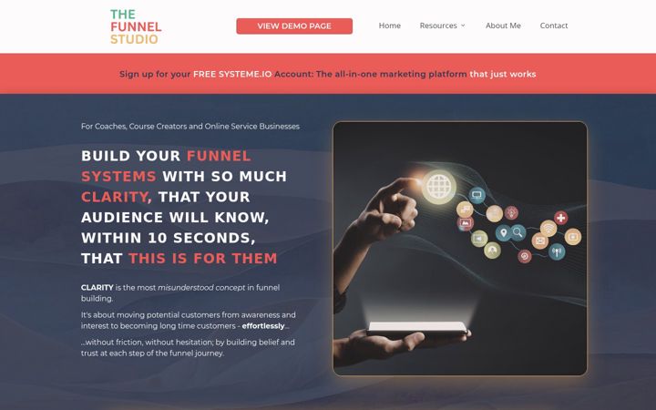 Screenshot di aisolutions4marketers.com