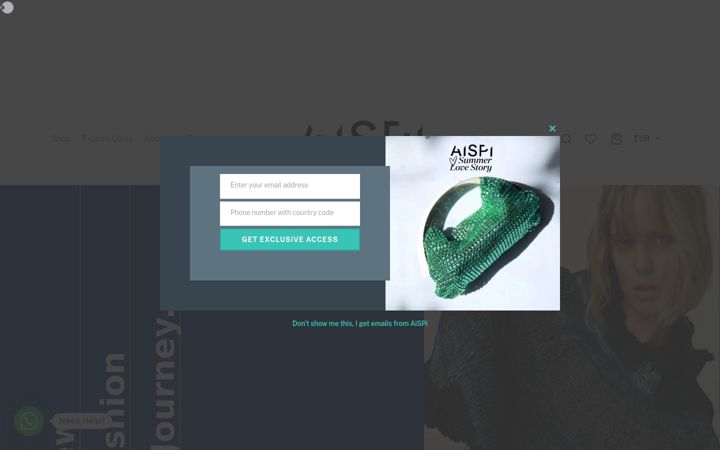 Screenshot di aispidemo.com