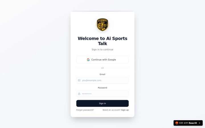 Screenshot of aisportstalk.net