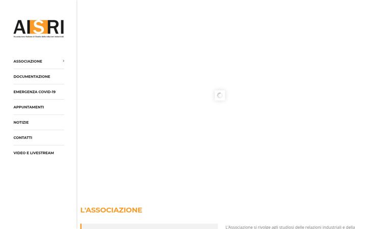Screenshot of aisri.it