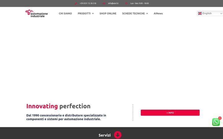 Screenshot of aisrl.it