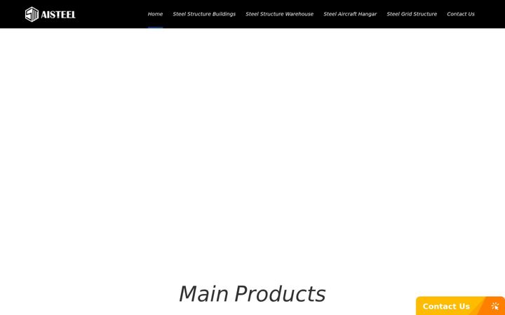 Zrzut ekranu aisteelstructure.com