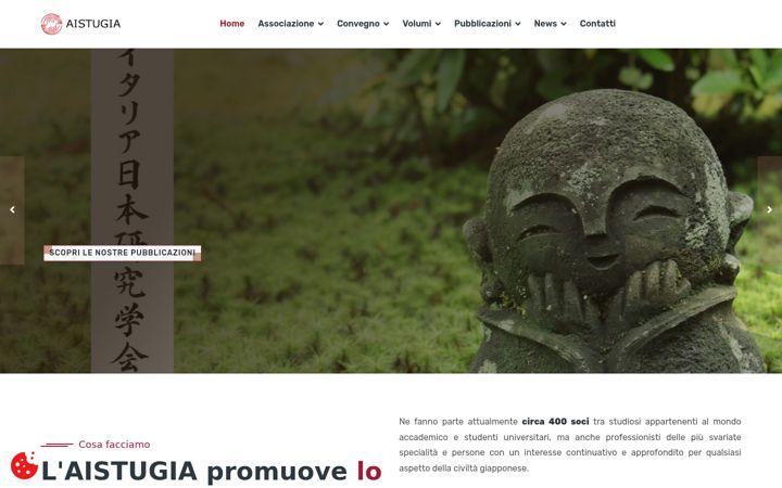 Screenshot of aistugia.it