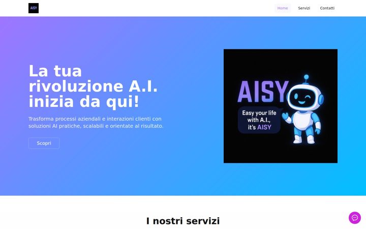 Screenshot of aisy.company