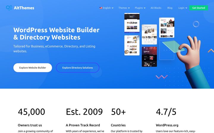 Screenshot of ait-themes.club