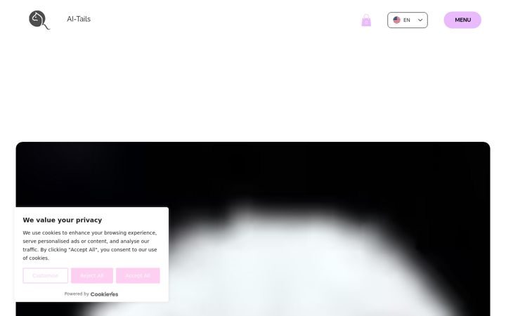 Screenshot of aitails.com
