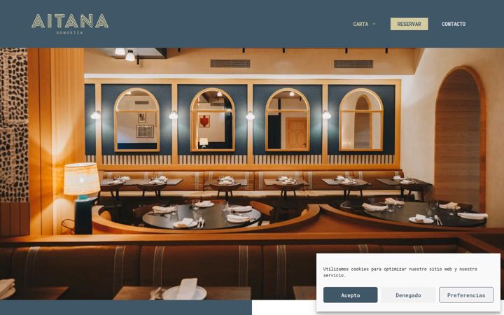 Screenshot of aitanadonostia.com