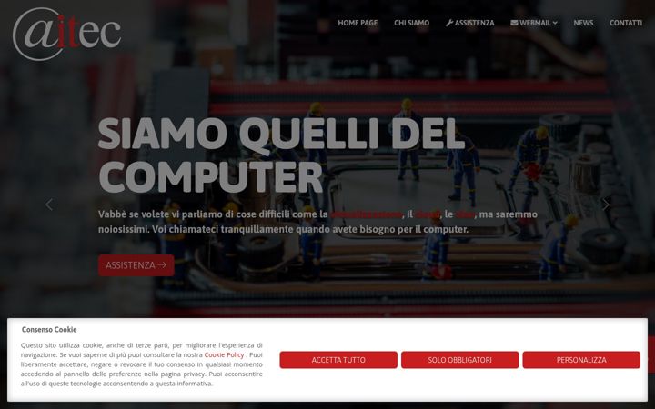 Screenshot of aitec.it