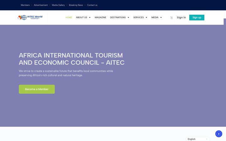 Screenshot of aitec.world