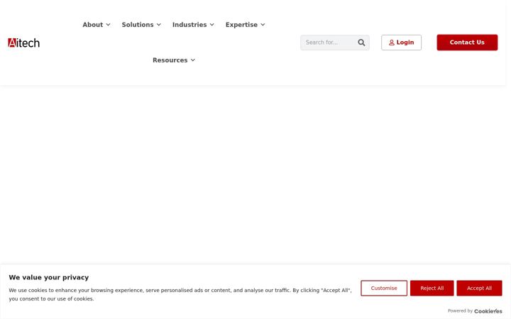 Screenshot of aitechsystems.com
