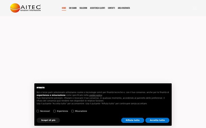 Captura de pantalla de aitecsi.it