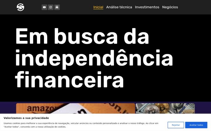 Screenshot of aitemtrade.com.br