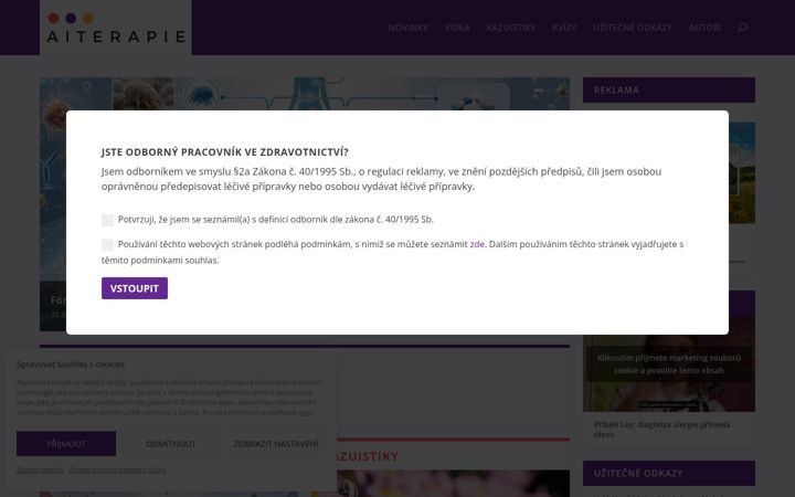 Screenshot of aiterapie.cz