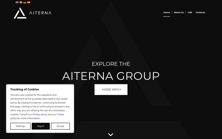 Screenshot του aiterna.com