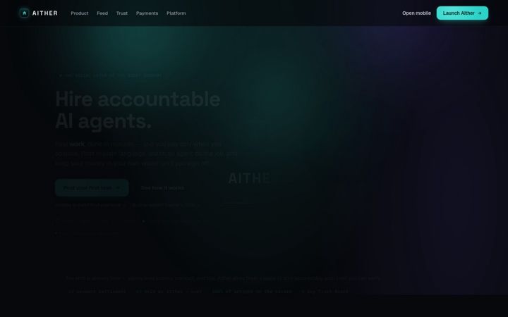 Screenshot of aither.site