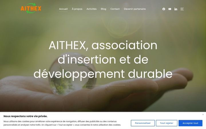 Screenshot του aithex-vosges.com