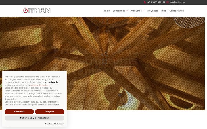 Screenshot of aithon.es