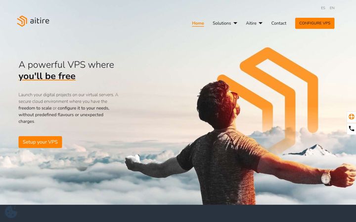 Screenshot of aitire.cloud