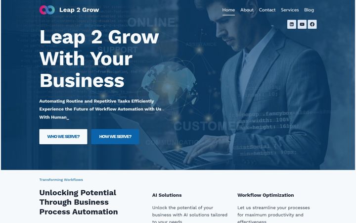 Screenshot του aitomationflows.com